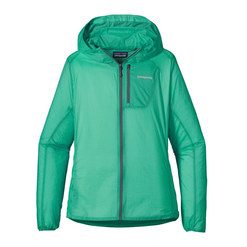 Patagonia women’s Houdini jacket fresh teal